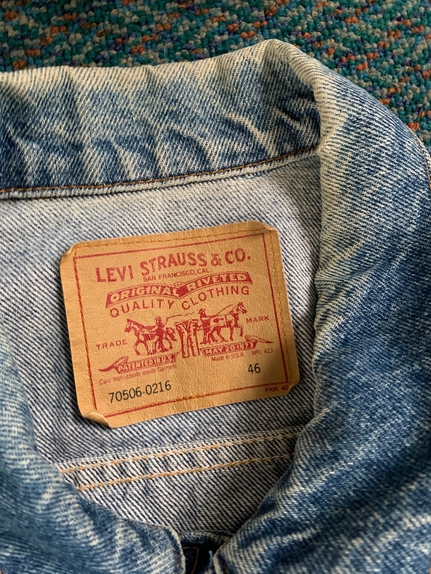 Levi's Worn-in Jean Trucker Jacket