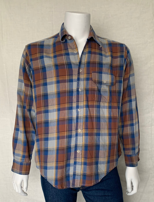 Fieldmaster Autumnal Plaid Button-Down