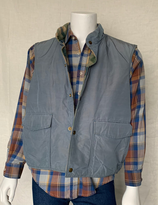 Woolrich Flannel Reversible Vest