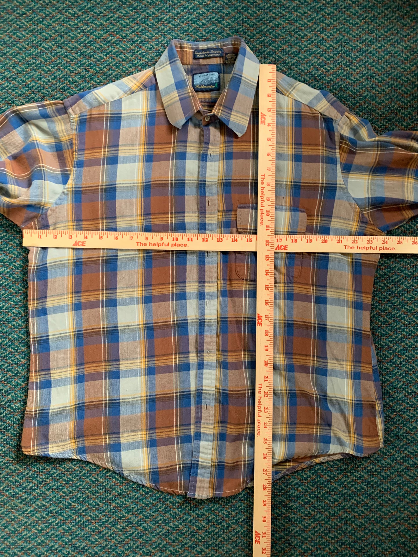 Fieldmaster Autumnal Plaid Button-Down