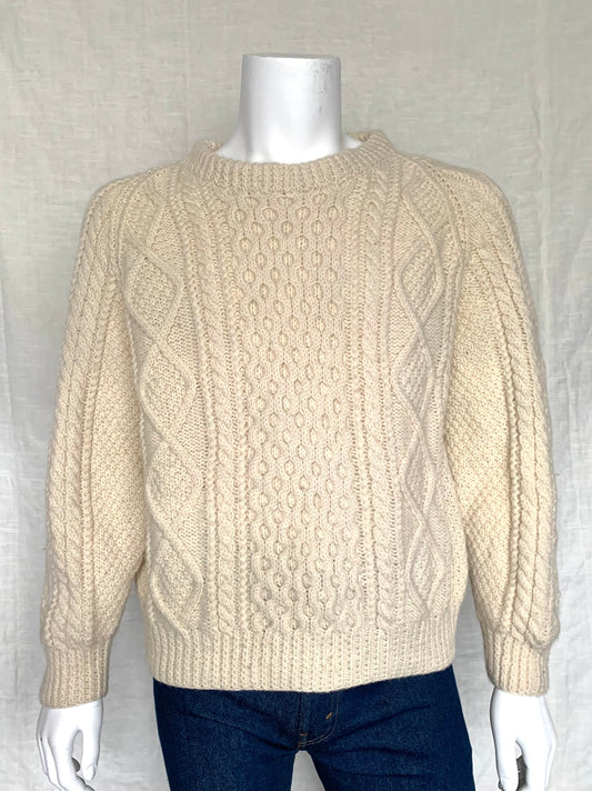 John Molloy Irish Cableknit Fisherman's Sweater