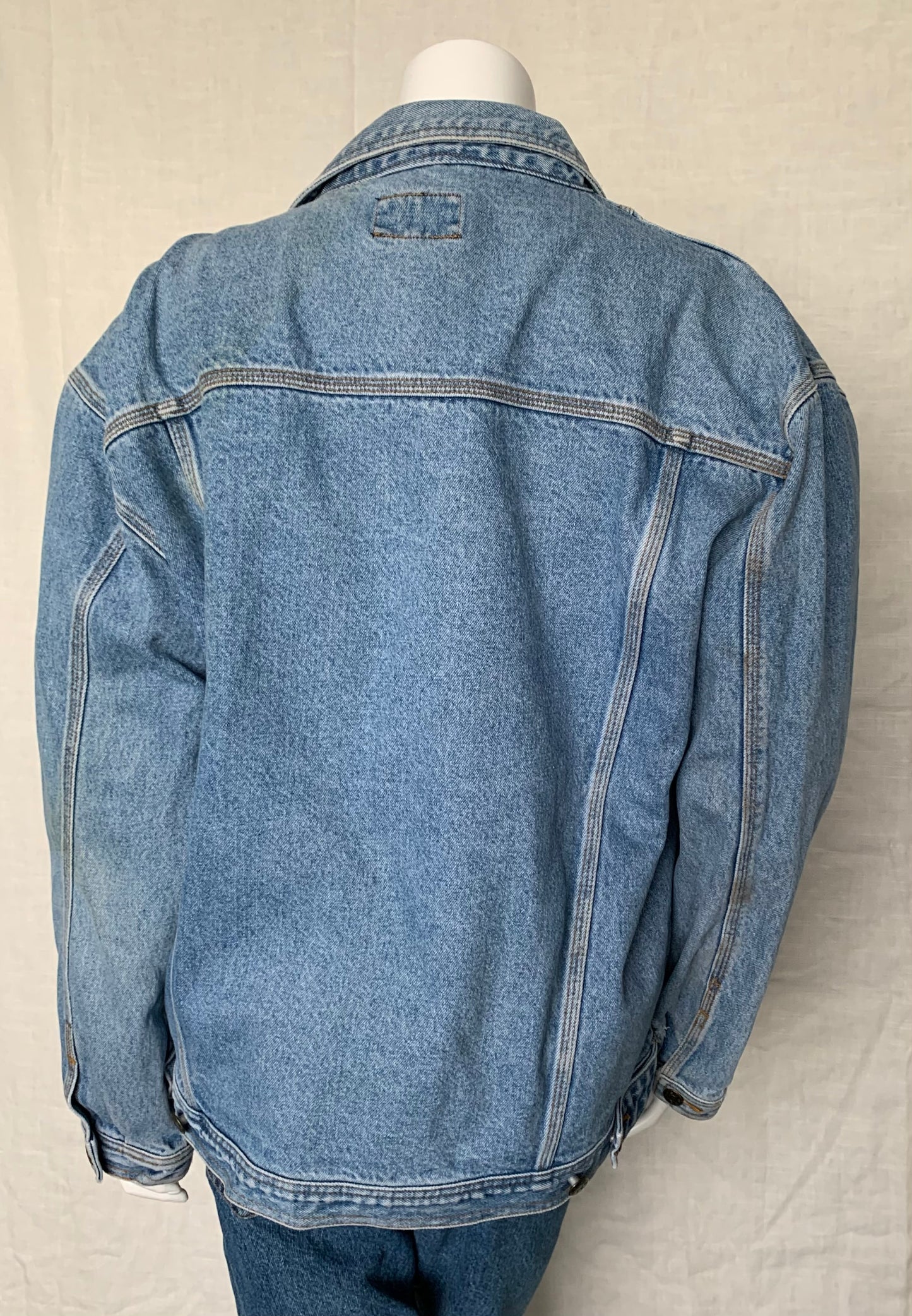 Sunbelt Sportswear Oversized Denim Trucker Jacket