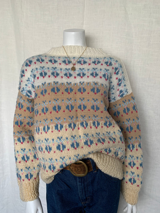 Handmade Funky Pattern Sweater