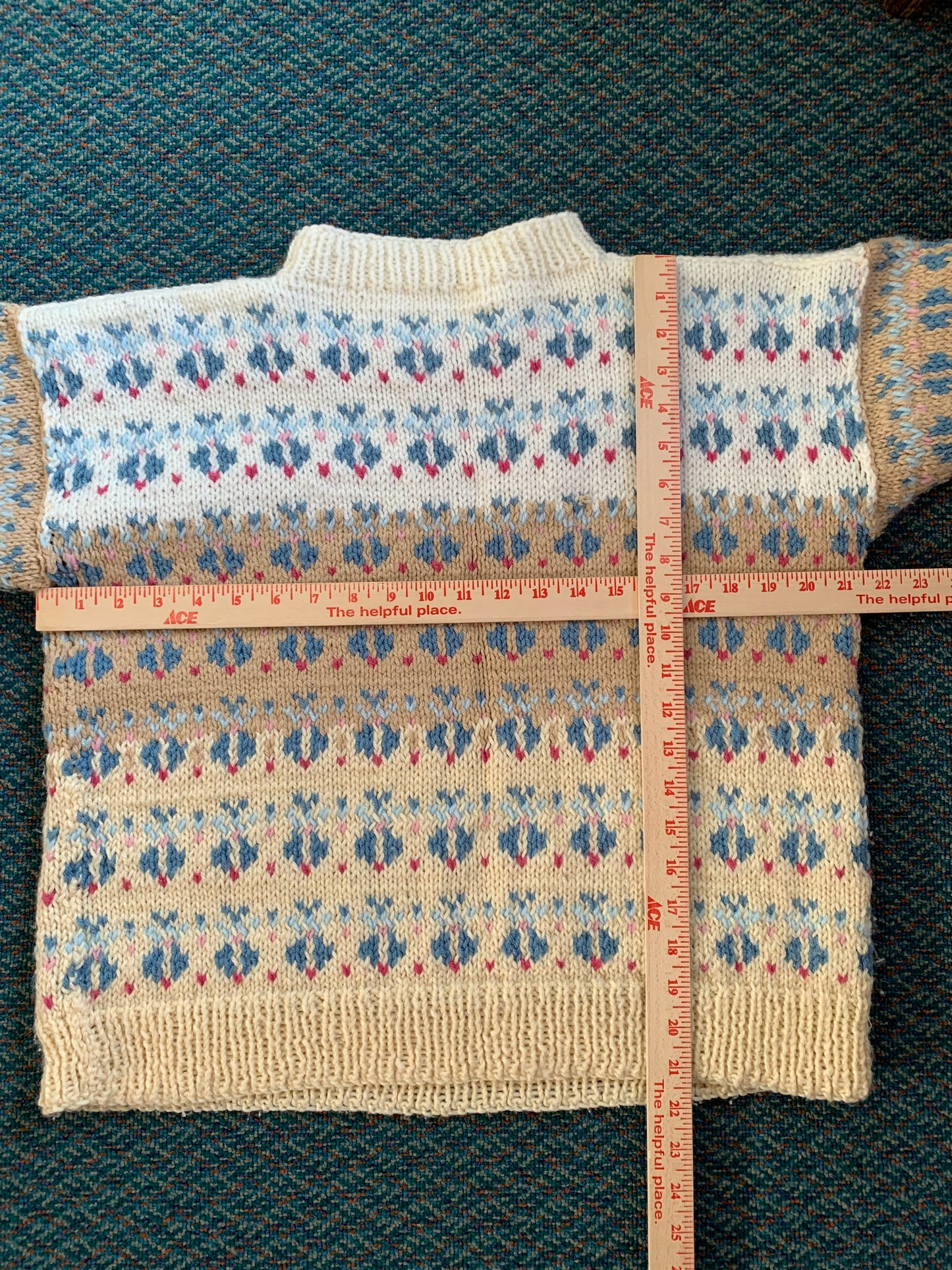 Handmade Funky Pattern Sweater